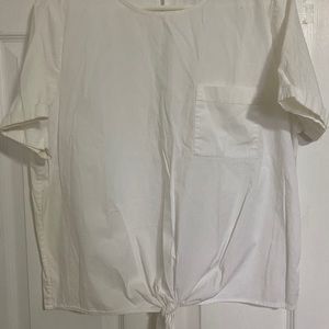 Lord and Taylor Tee with Tie Waist
